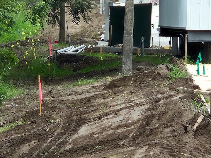Grading and drainage, Central Florida