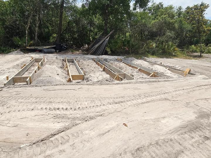 Building pads, Central Florida