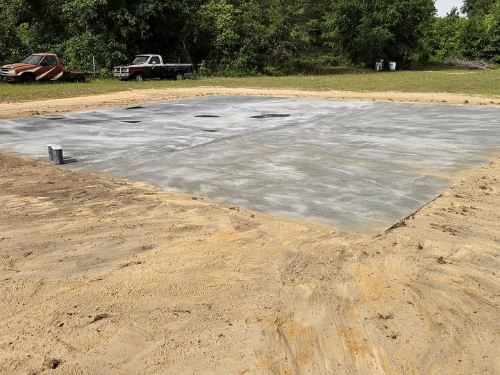 Building pads, Central Florida