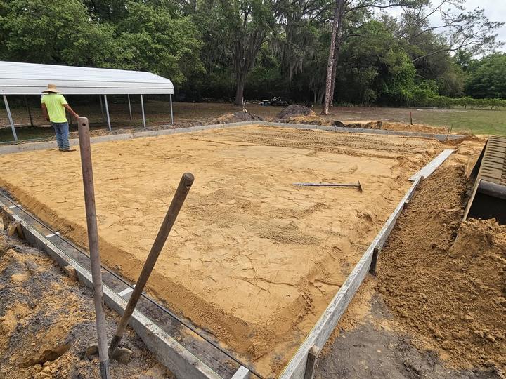 Building pads, Central Florida